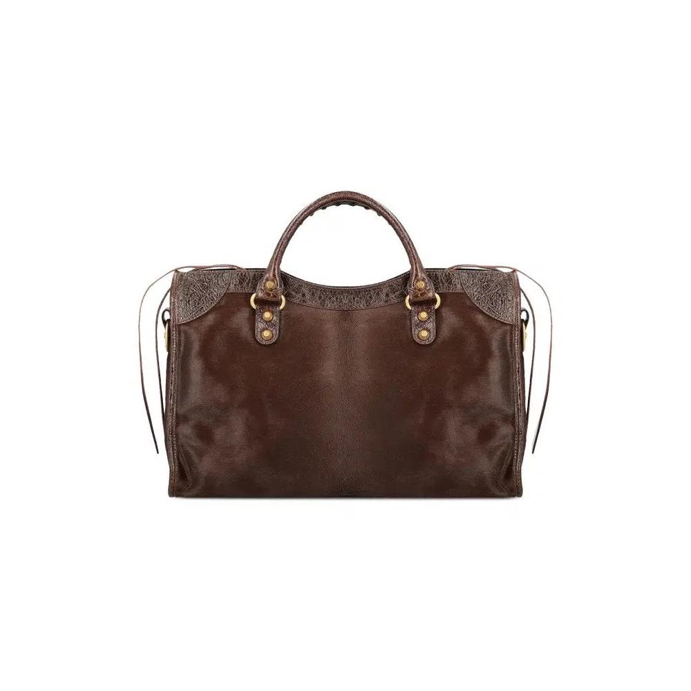 Сумки через плечо Balenciaga Le City Bag 'Mid Brown' 2