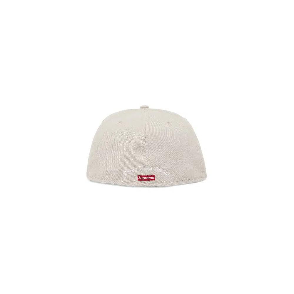 Бейсболки Supreme Gold Cross S Logo New Era 'Stone' 4