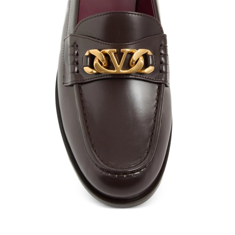 Лоферы с логотипом VLogo Chain 4
