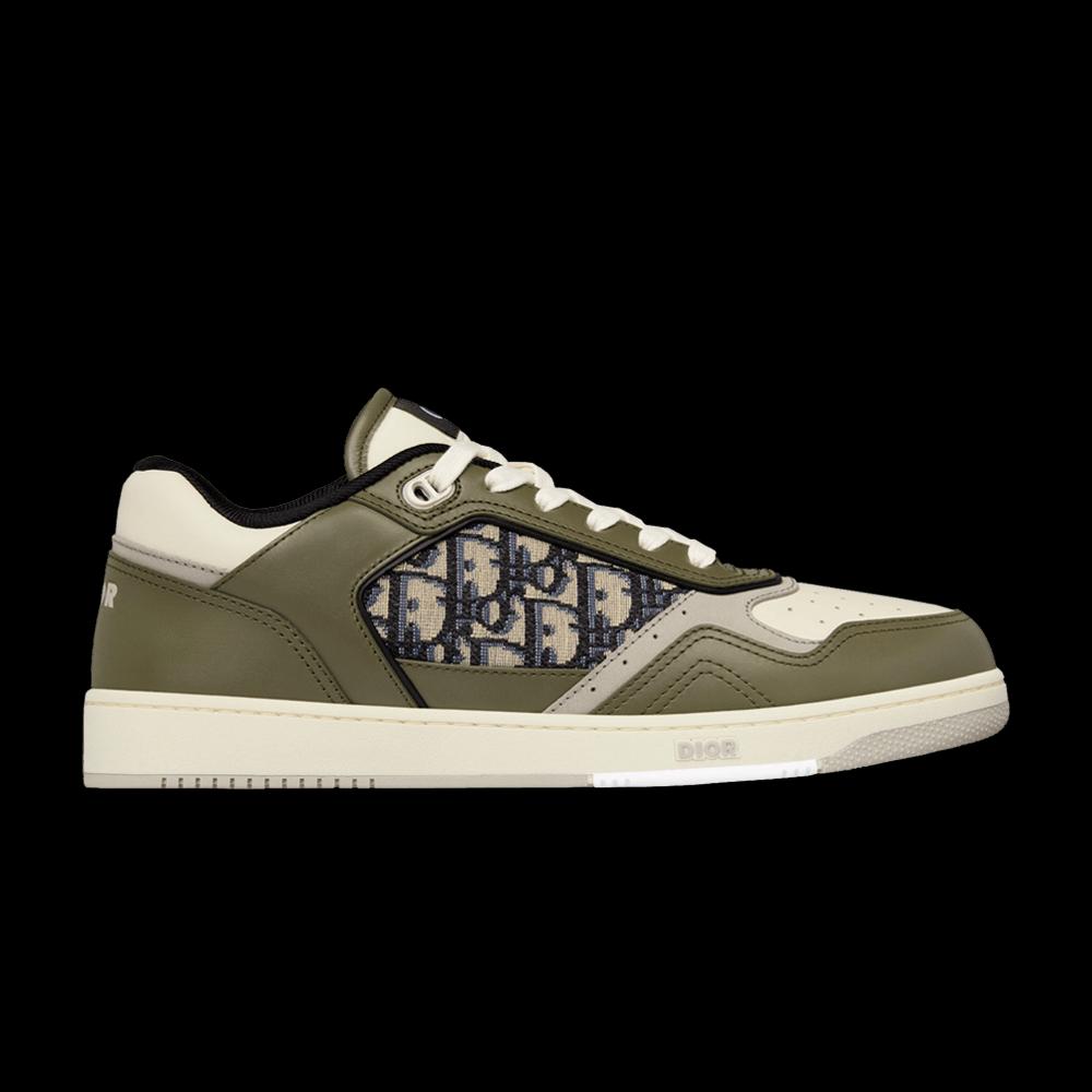 Кроссовки Dior B27 Low 'Dior Oblique - Olive' 1