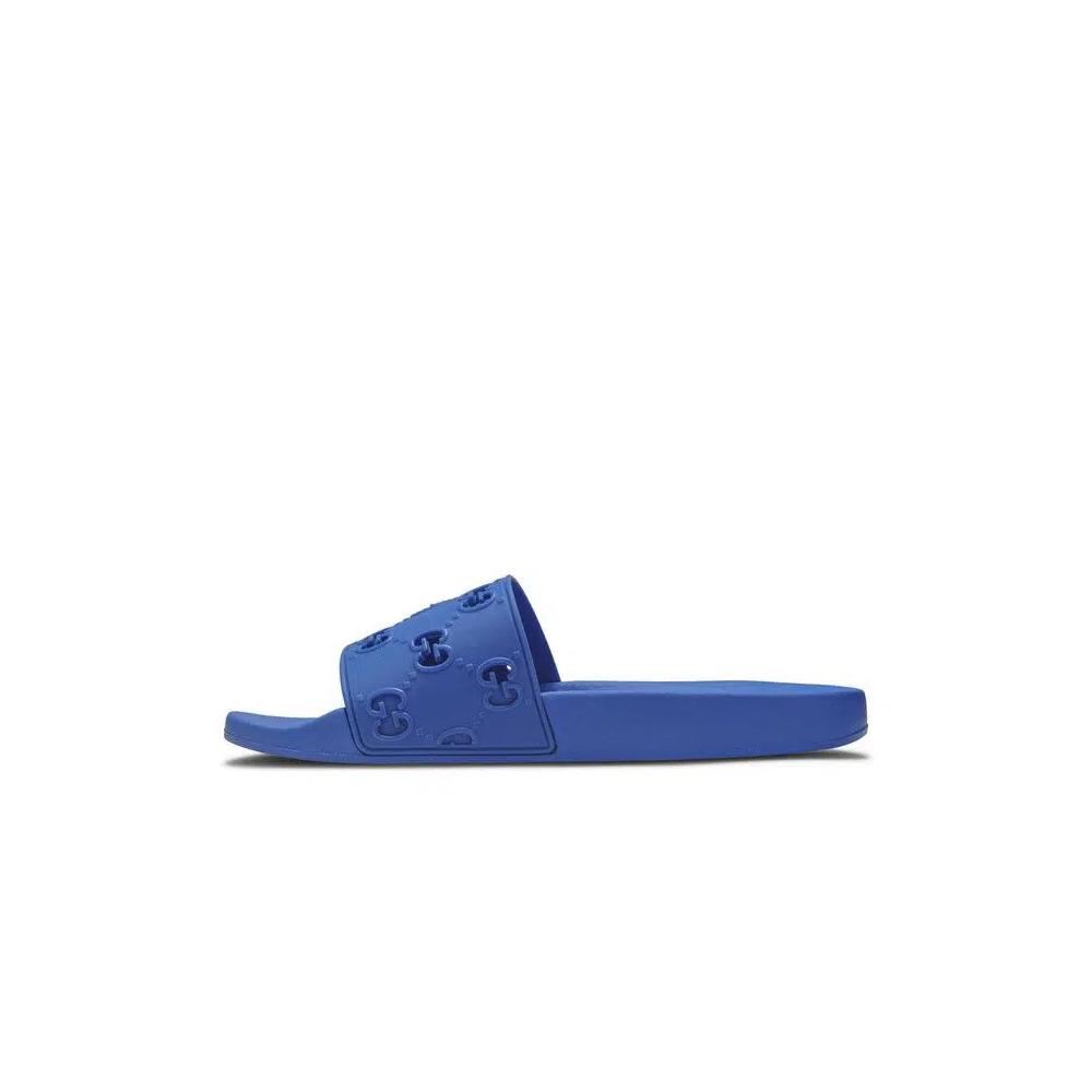 Слайды Gucci GG Rubber Slide 'Синий' 3