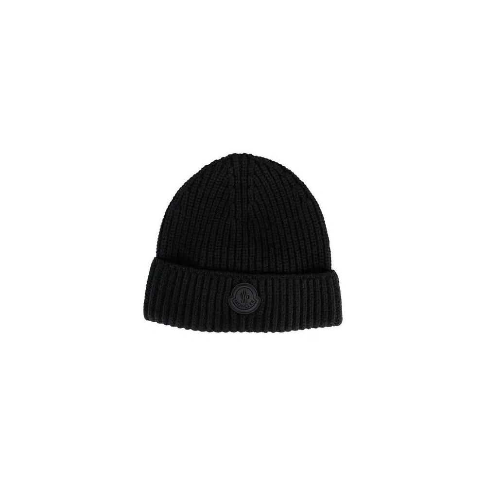 Шапки Moncler Knitted Hat 'Черный' 1