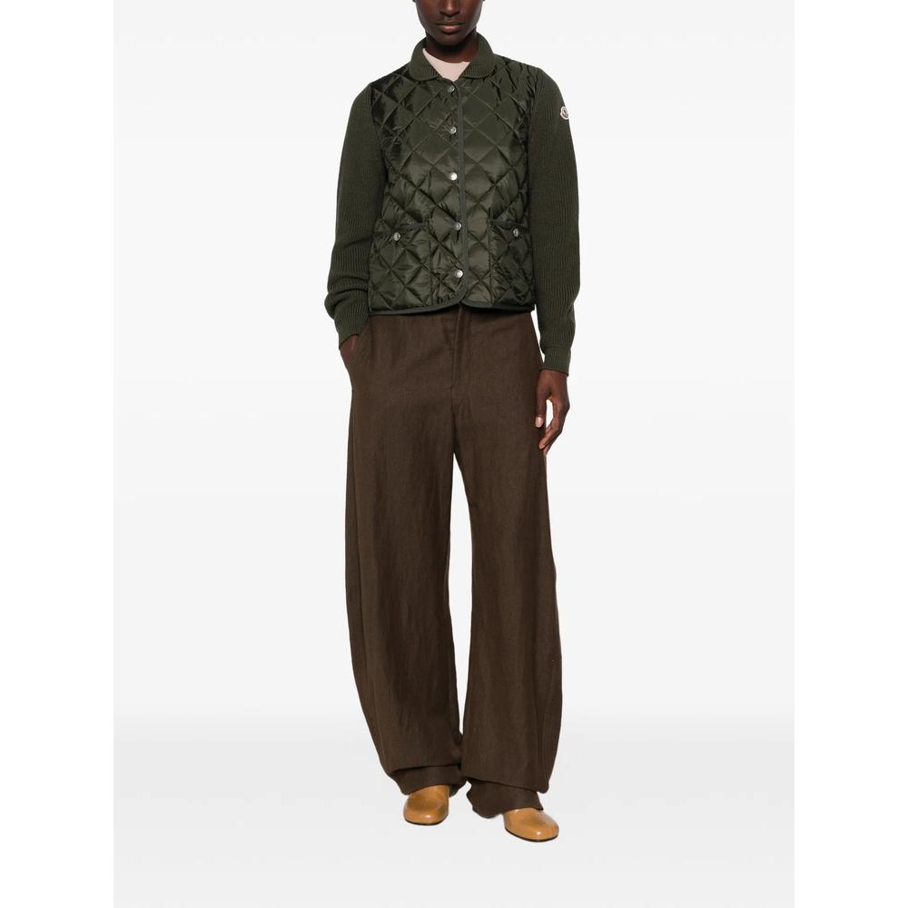 quilted-panel knit jacket 2