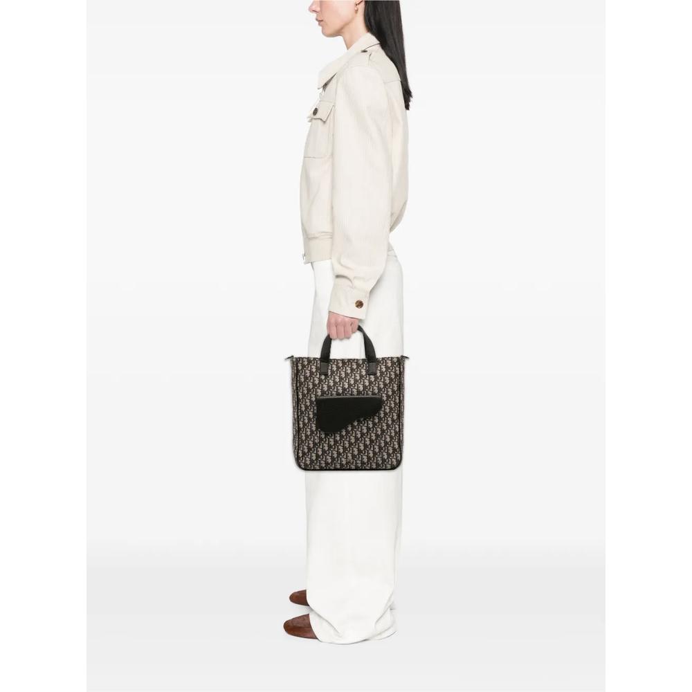 Сумка-сэтчел Oblique Saddle Tote (2022 год) 2