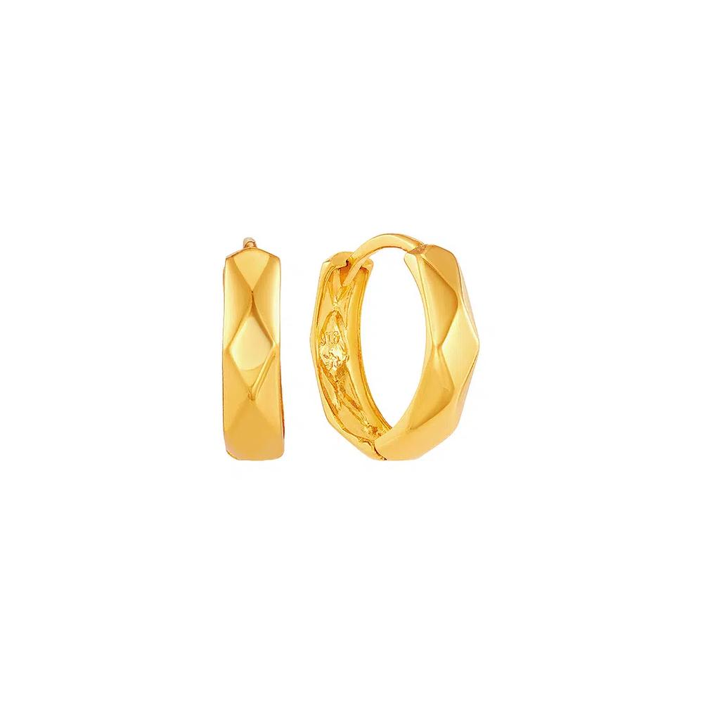 Серьги HABIB из желтого золота 916/22K, 6300028Y 1
