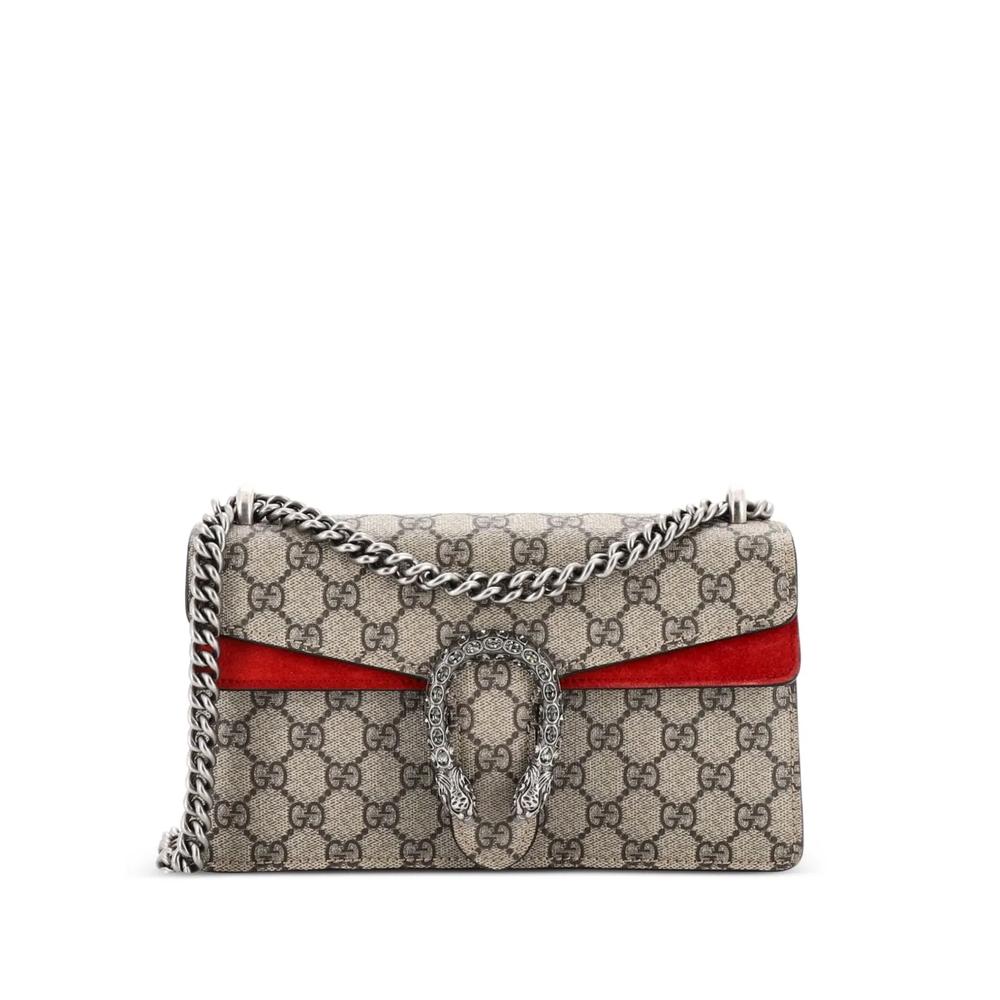 Маленькая сумка на плечо Dionysus Bag GG Crystal Embellished Metal 1