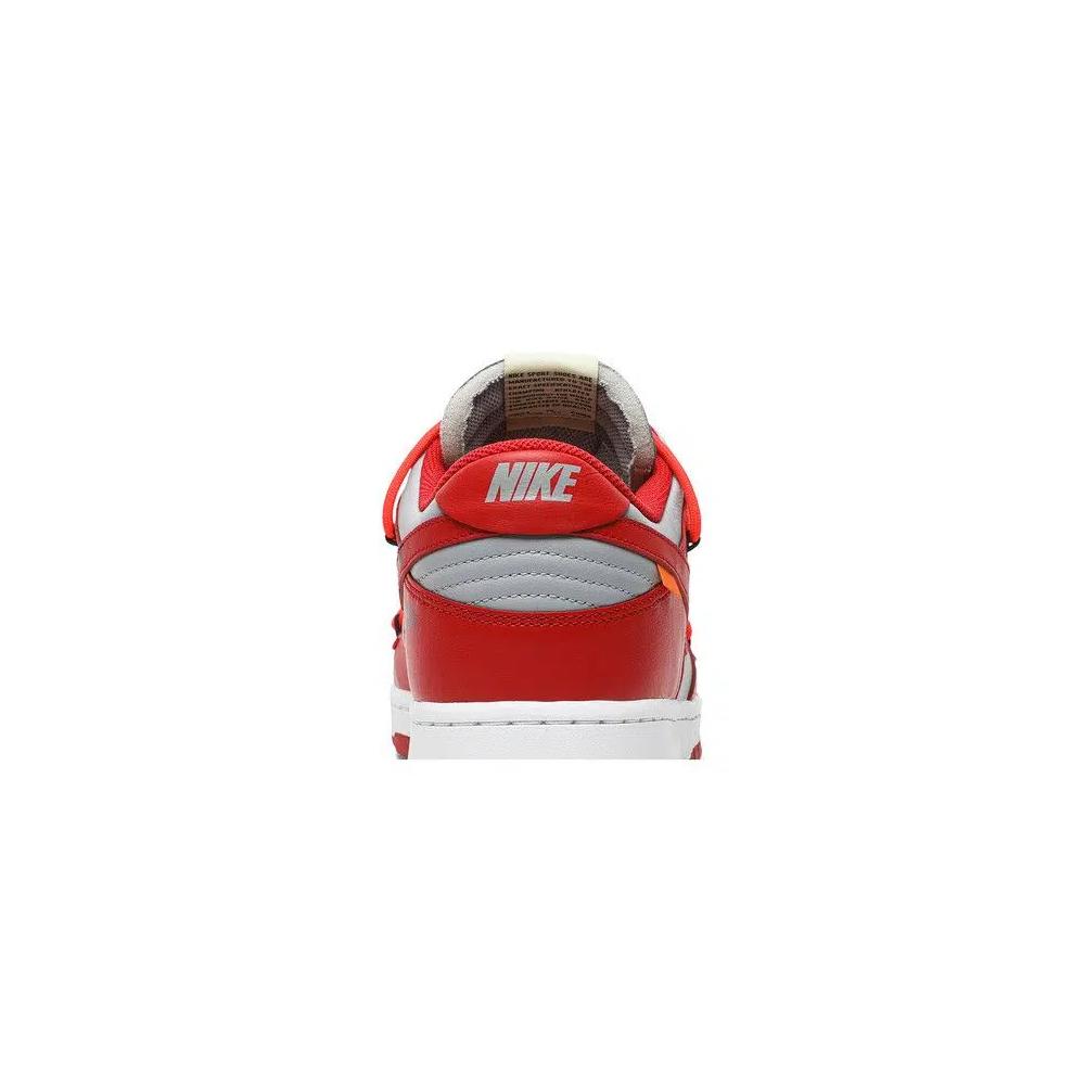 Кроссовки Off-White x Nike Dunk Low 'University Red' 7