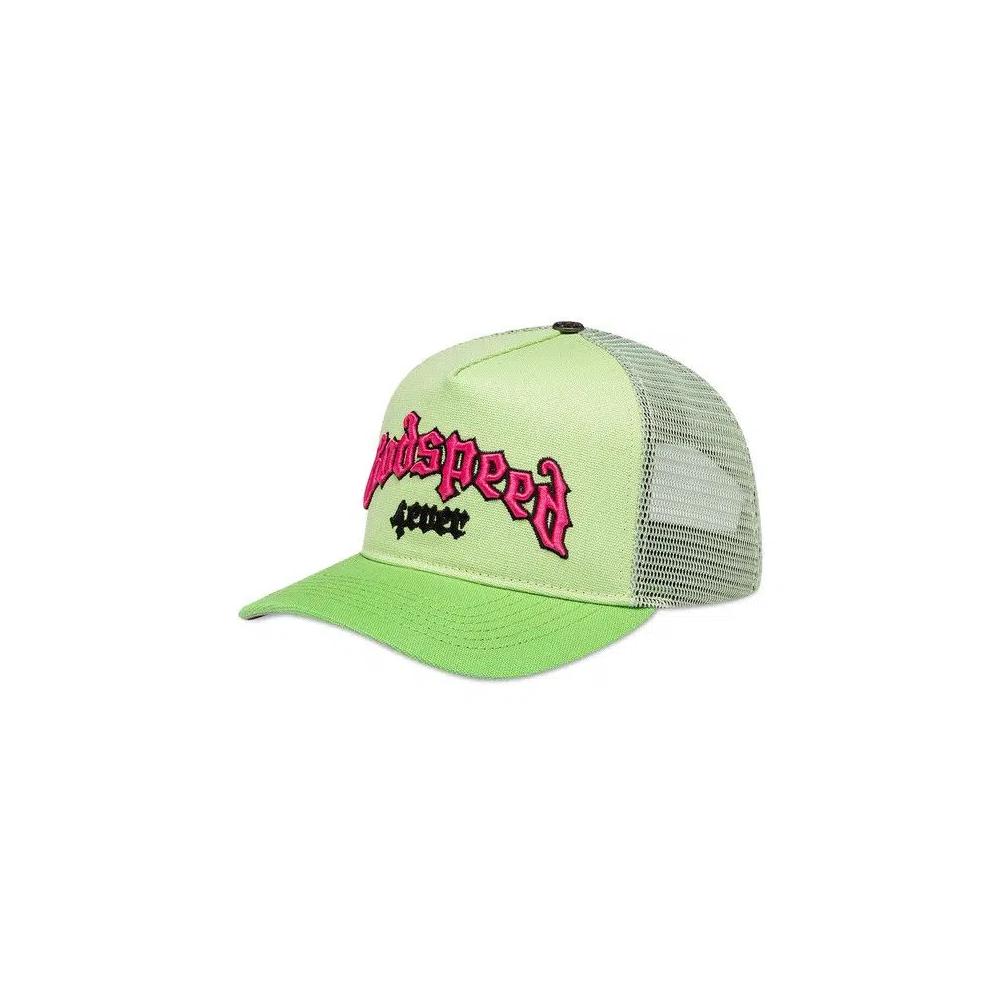 Кепки Godspeed Forever Trucker Hat 'Lime/Pink' 3