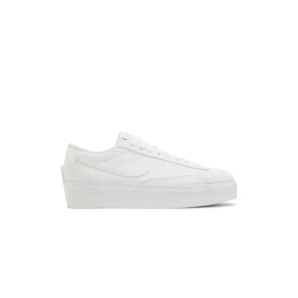 Кроссовки Nike Wmns Blazer Low Platform Essential 'Summit White Woven' 1