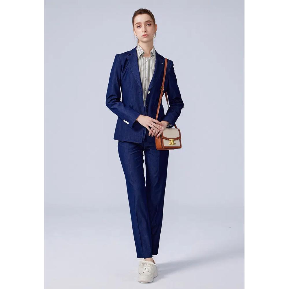 Бело-зеленая рубашка Classic Fit 4