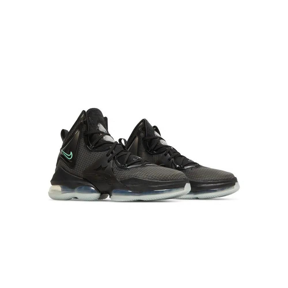 Кроссовки Nike LeBron 19 «Black Green Glow» 8
