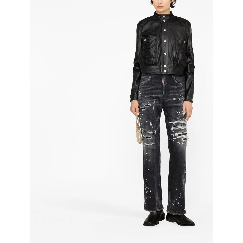 cropped leather jacket 2