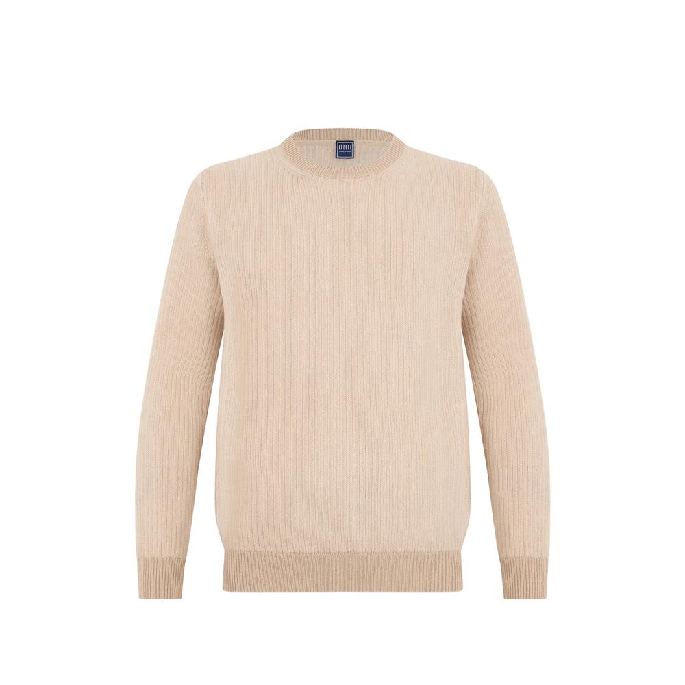 ribbed-knit cashmere sweater 1