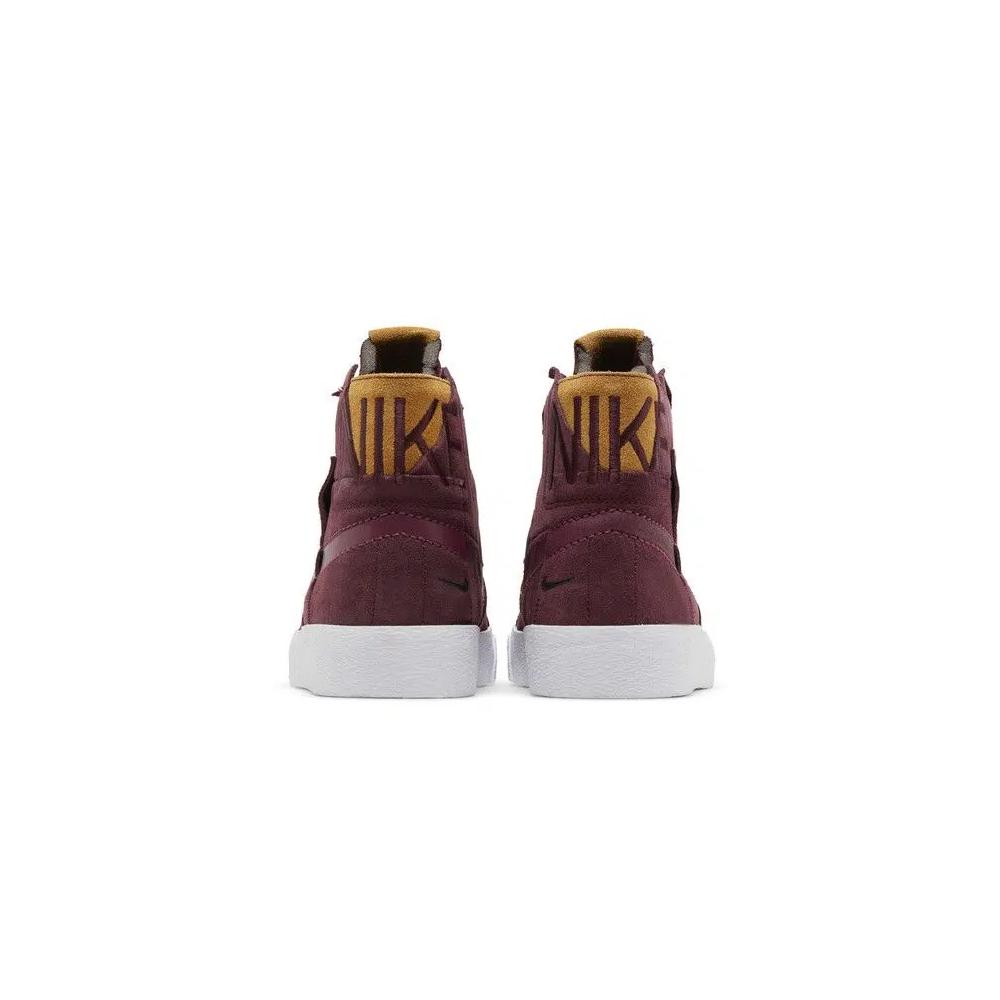 Кроссовки Nike Zoom Blazer Mid Premium SB 'Maroon Patchwork' 6