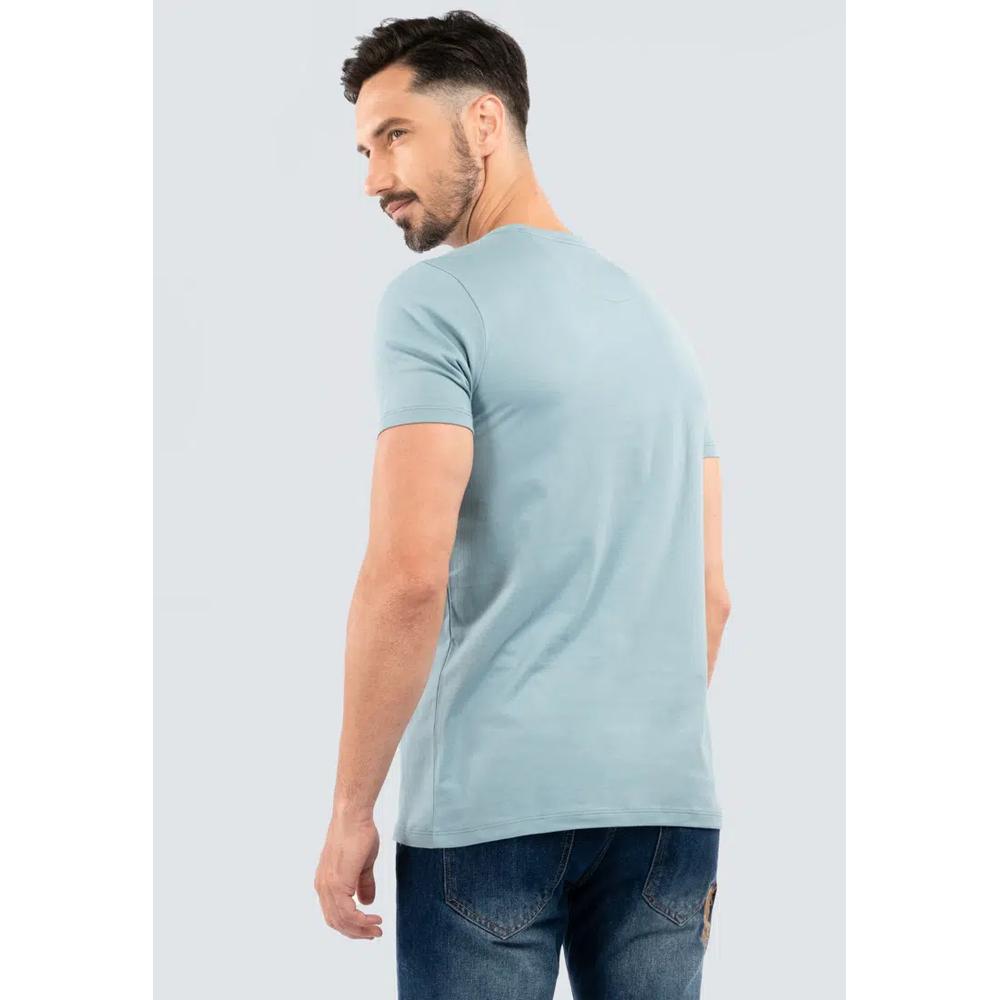 Polo Haus - Мужская базовая футболка Regular Fit MKVSV009 4