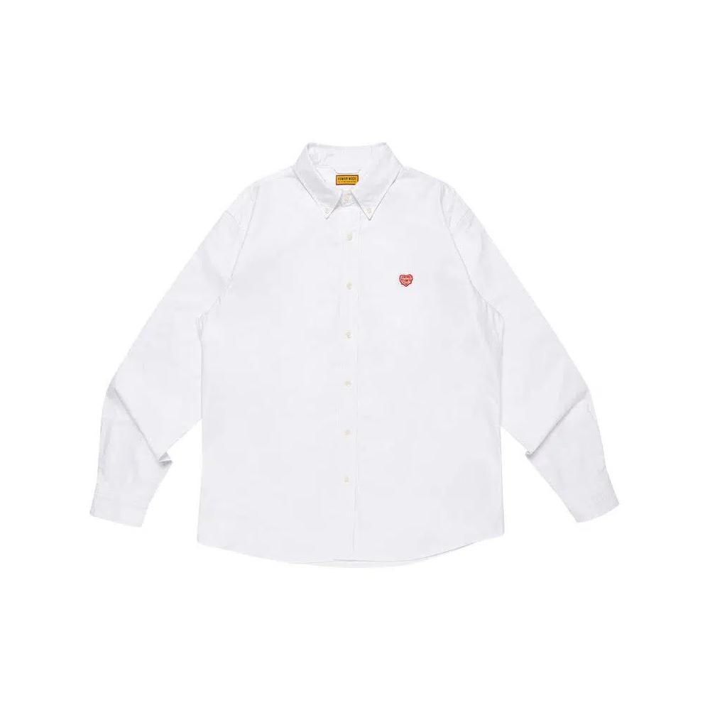 Рубашки на пуговицах Human Made Oxford BD Shirt 'Белый' 1