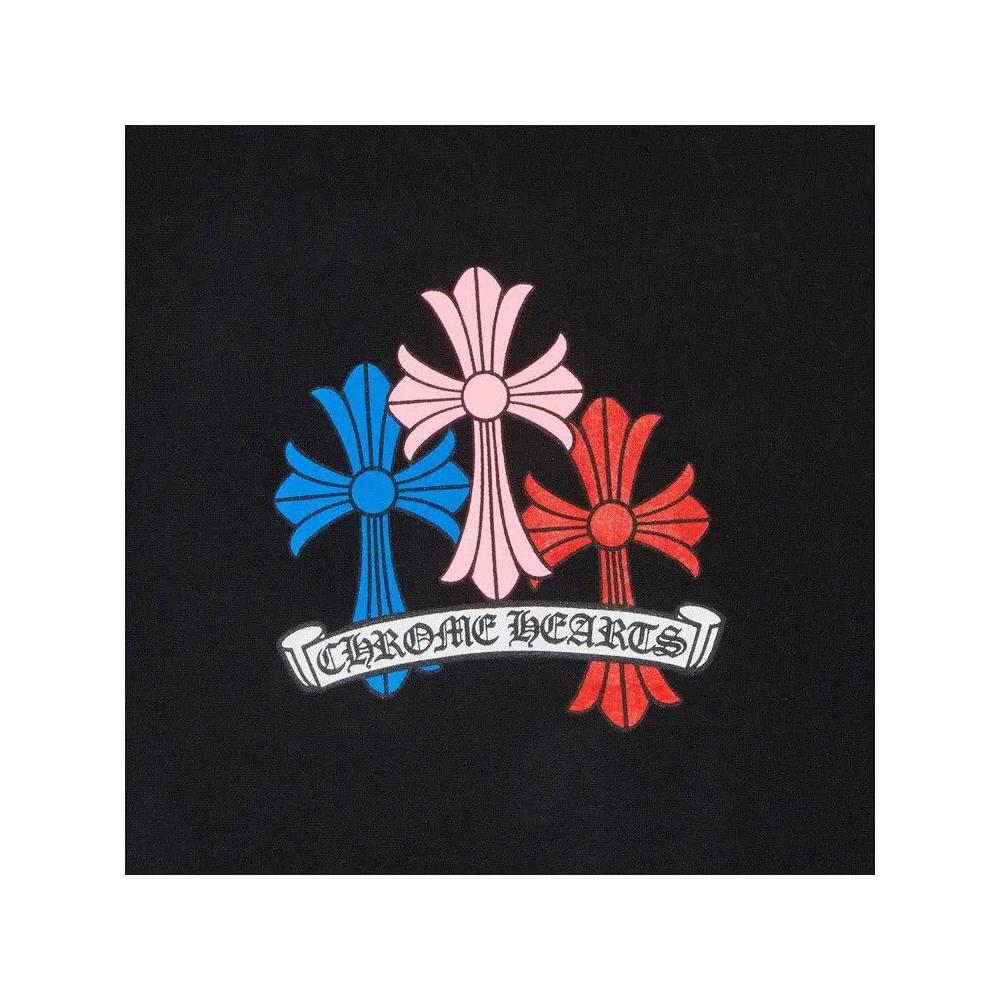 Худи Chrome Hearts Cross Hoodie 'Black/Multicolor' 3