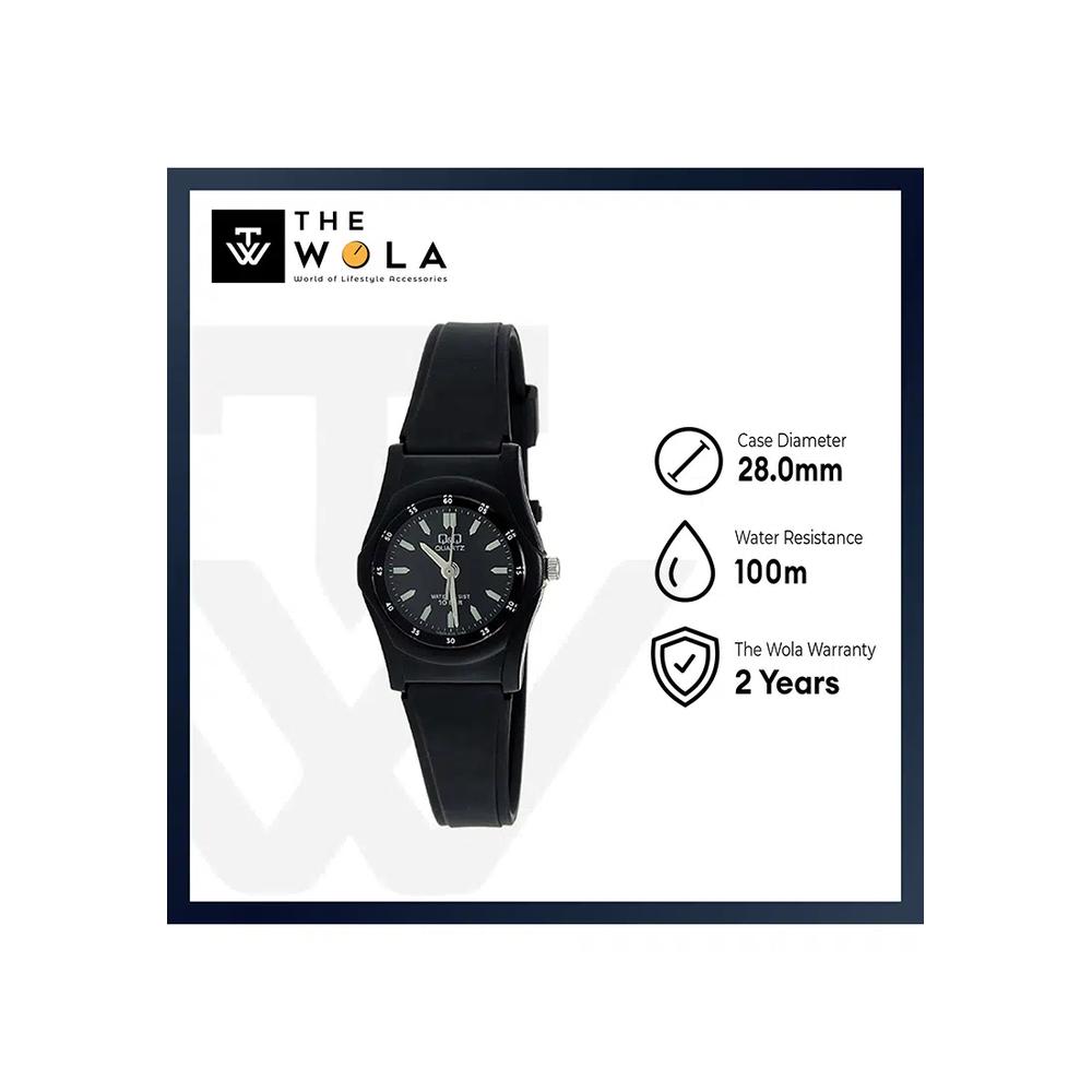 Часы Citizen VQ05J005Y унисекс аналоговые с черным резиновым ремешком 2