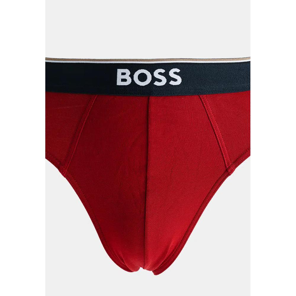 Набор из 3 трусов с логотипом на поясе — BOSS Business 4