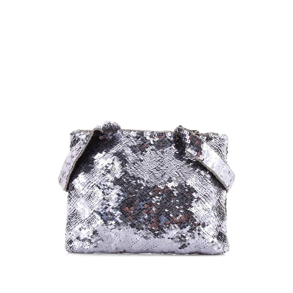 Сумка-тоут Trompe L'Oeil CC Evening Bag Sequins 2