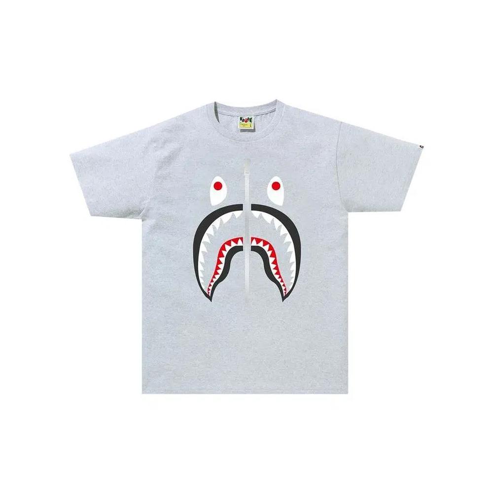 Футболки BAPE Shark Tee 'Серый' 1