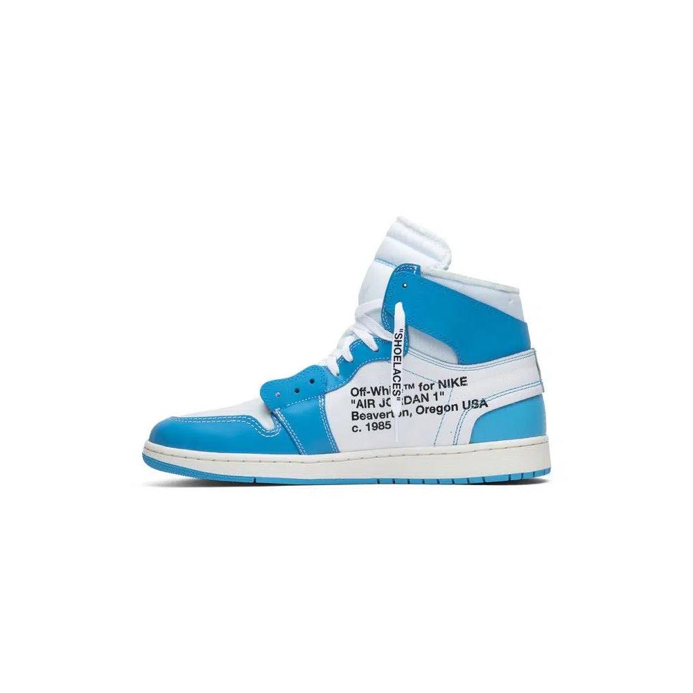 Кроссовки Off-White x Air Jordan 1 Retro High OG 'UNC' 3