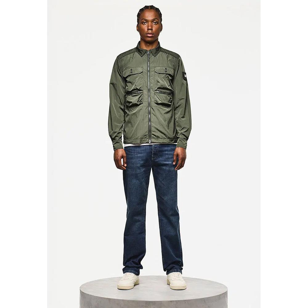Мужская рубашка-овершерт BLACK FOREST SHIELDS с двумя нагрудными карманами 1