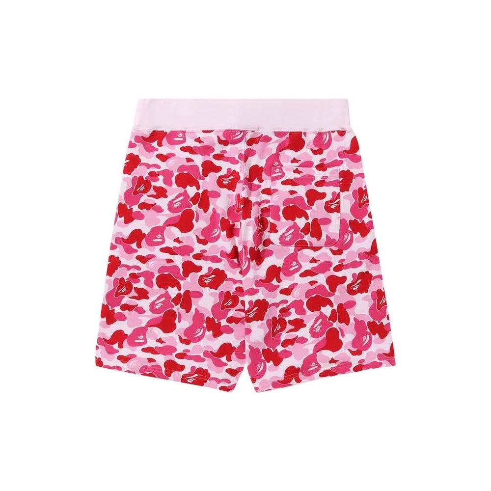 BAPE ABC Camo Sweatshorts «Розовый» 2
