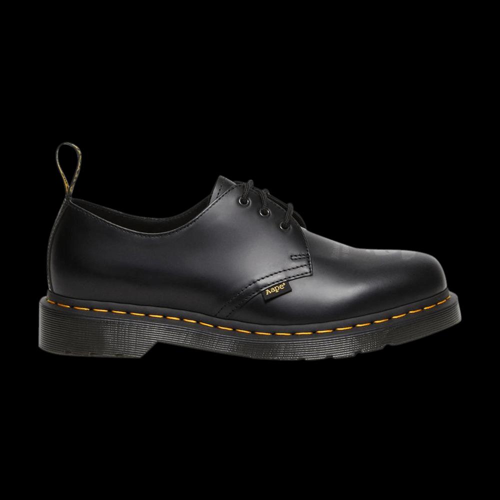 Ботинки AAPE x Dr. Martens 1461 'Black' 1