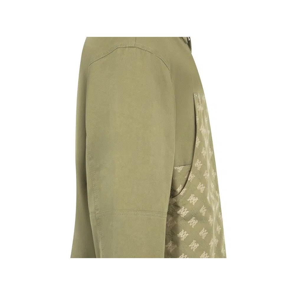 Куртки Amiri MA Quad Panel Cot рабочая куртка 'Тимьян' 3