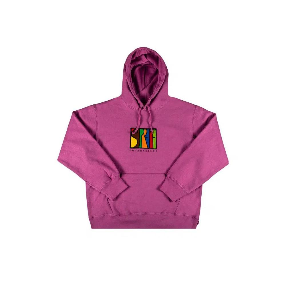 Худи Supreme Enterprises Hooded Sweatshirt 'Bright Purple' 1