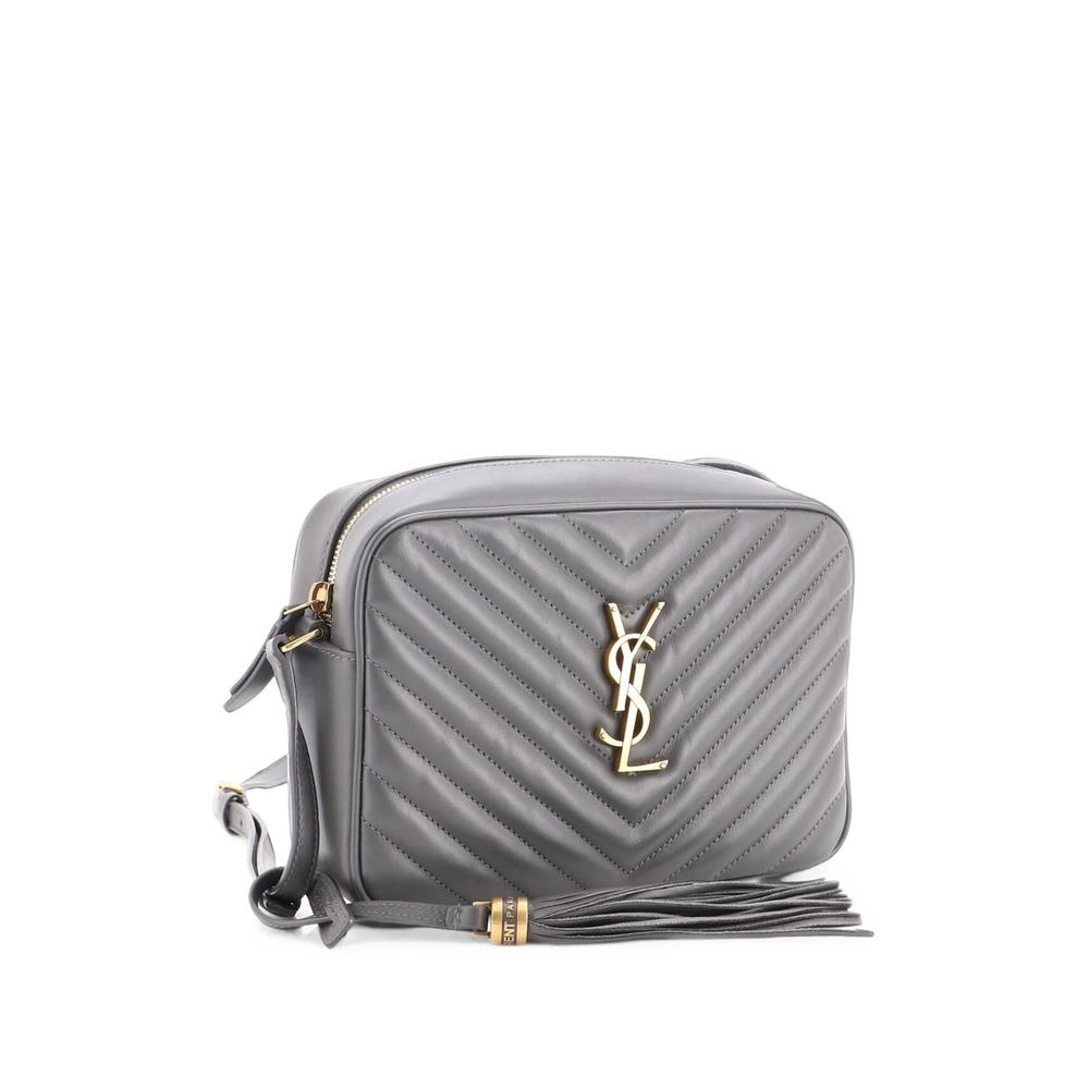 Маленькая сумка через плечо Lou Camera Bag Matelasse Chevron Leather 2
