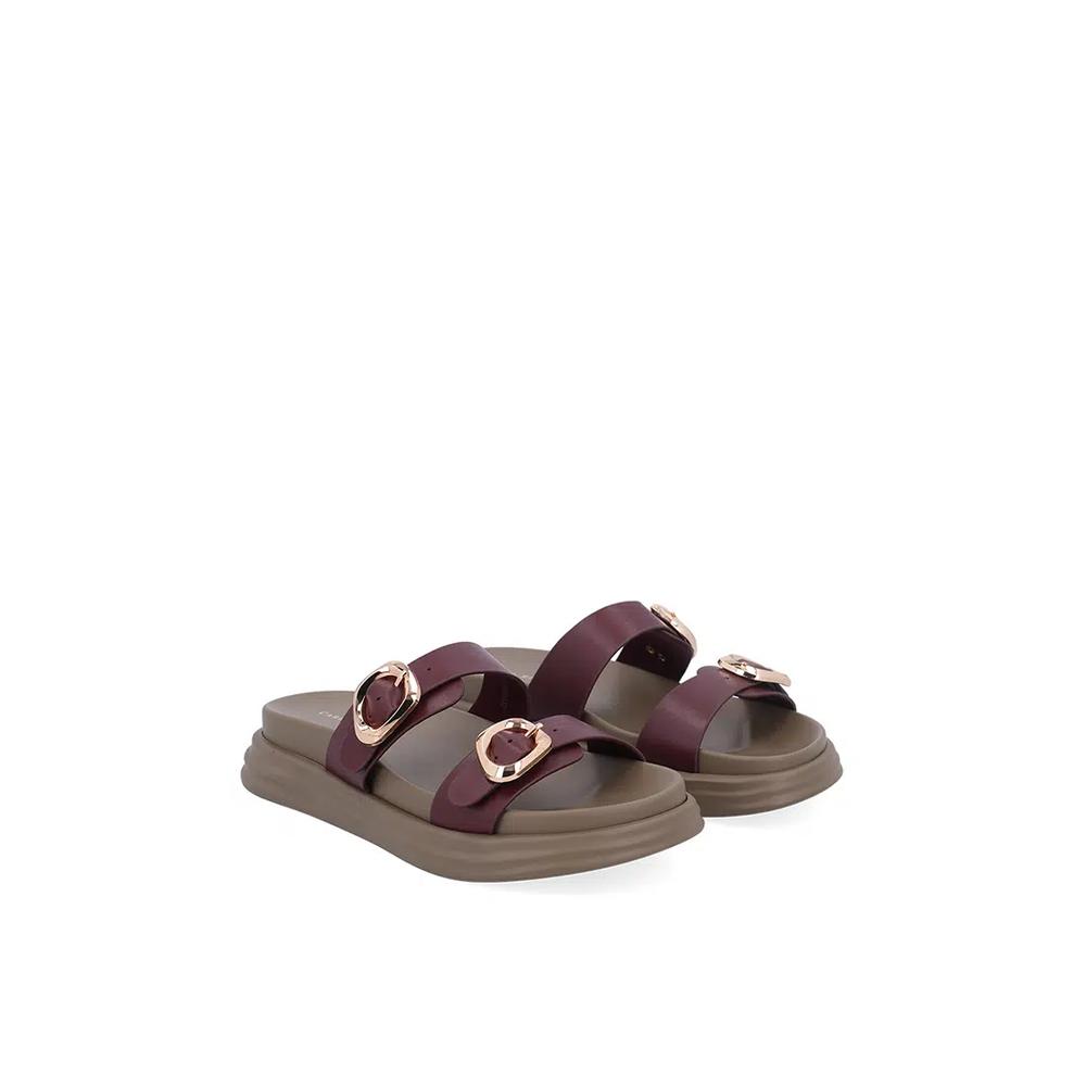Туфли Maroon Harper с двойной пряжкой 2