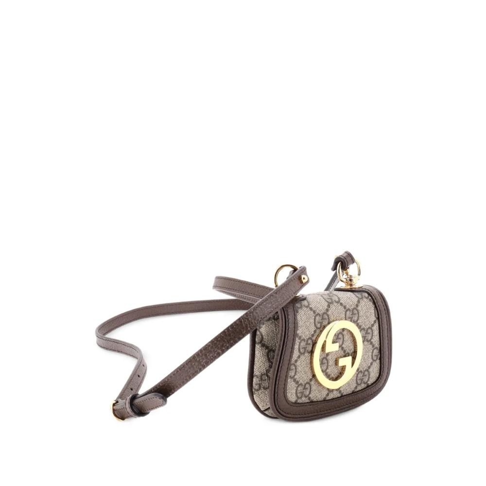 Сумка через плечо Blondie NM  Card Case Wallet with Strap с логотипом GG 2