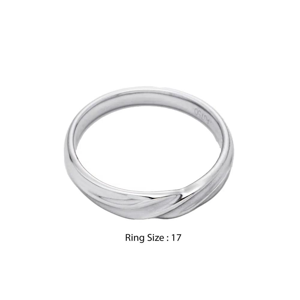 LITZ 18K Белое золото Кольцо с бриллиантом YF-YR7314 4