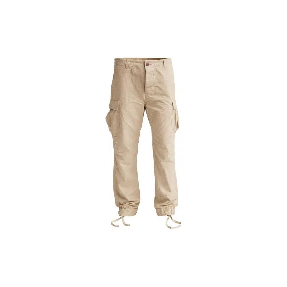 Карго-штаны Hellstar Canvas Cargo Pants «Кремовый» 1