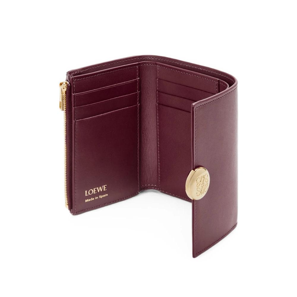 small Pebble leather wallet 2