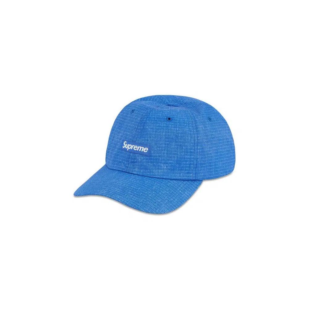 Бейсболки Supreme Faded Ripstop 6-Panel 'Royal' 1