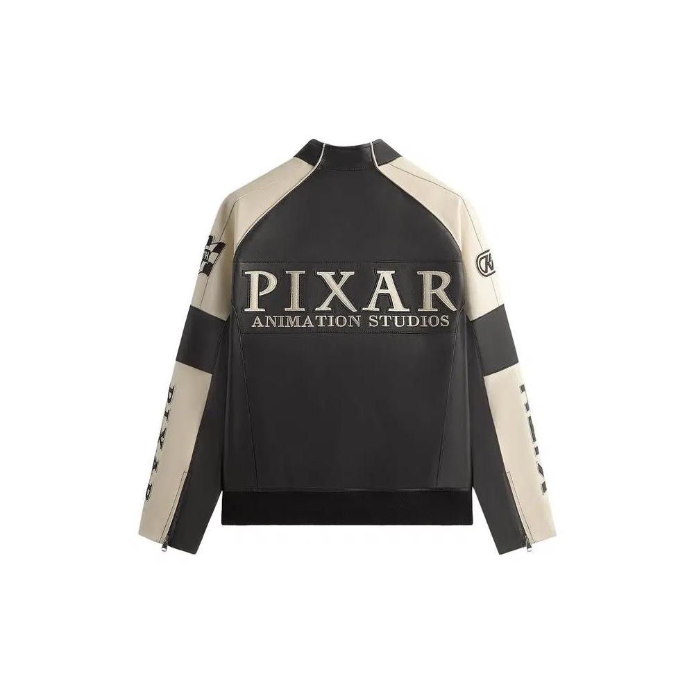 Куртки кожаные Kith x Disney x For Pixar Dejan Кожаная куртка 'Черный' 2