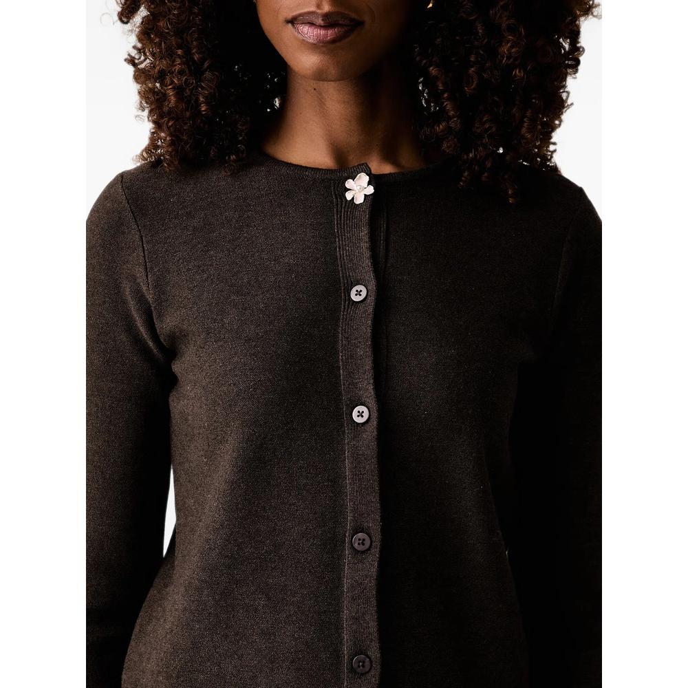 cardigan with enamelled button 4