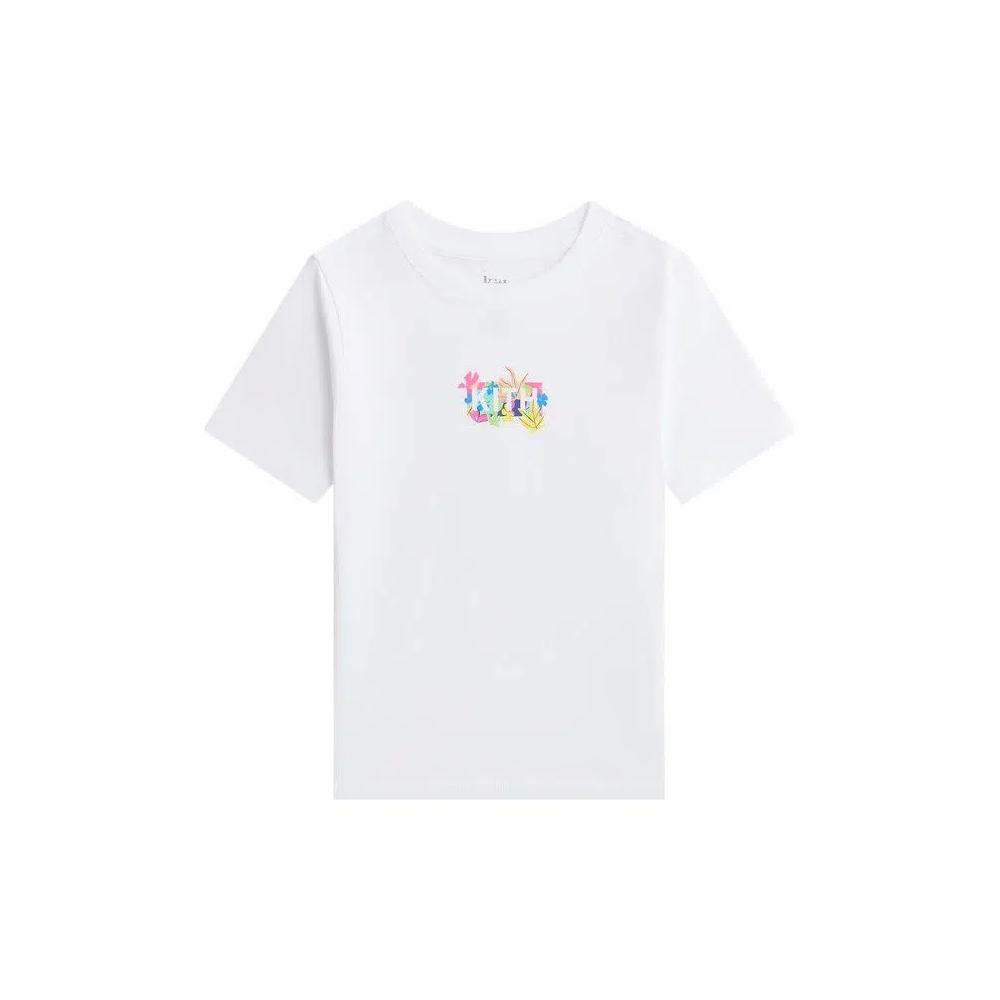 Футболки Kith Abstract Tropical Classic Logo Graphic Tee 'Белый' 1