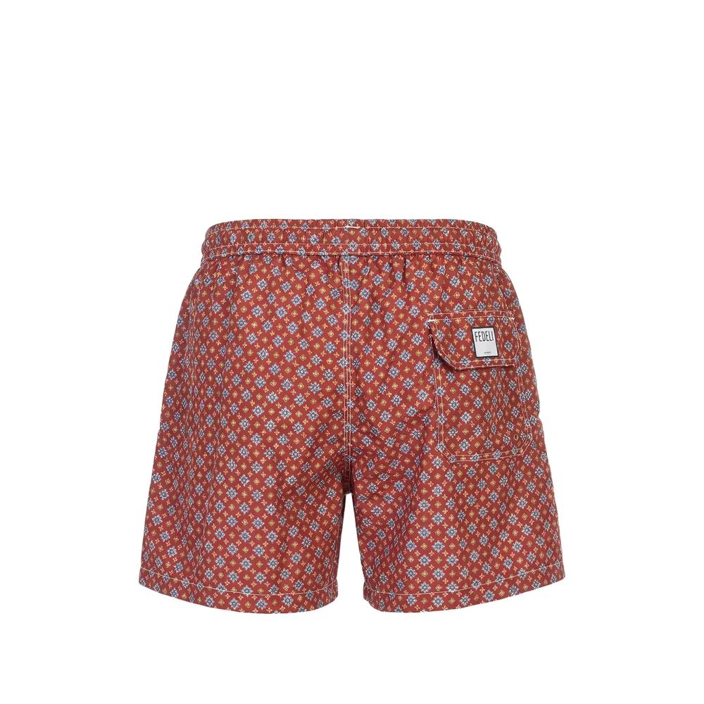geometric-print swim shorts 2
