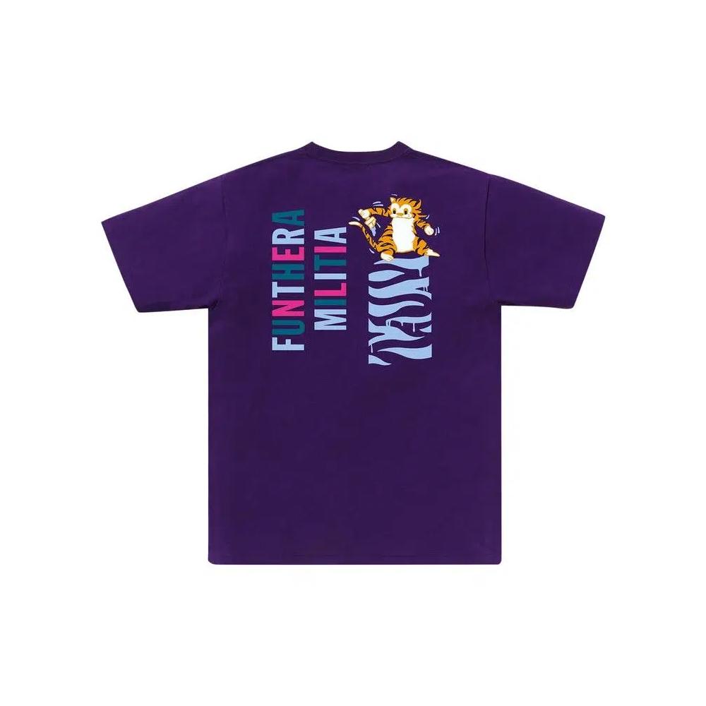 Футболки BAPE Colors Tiger Tee 'Фиолетовый' 2