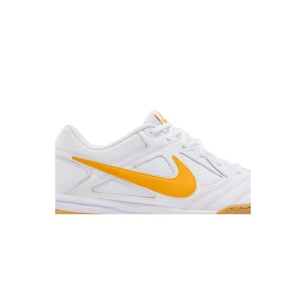 Повседневные скейтбординговые Nike Gato «White University Gold Gum» 2