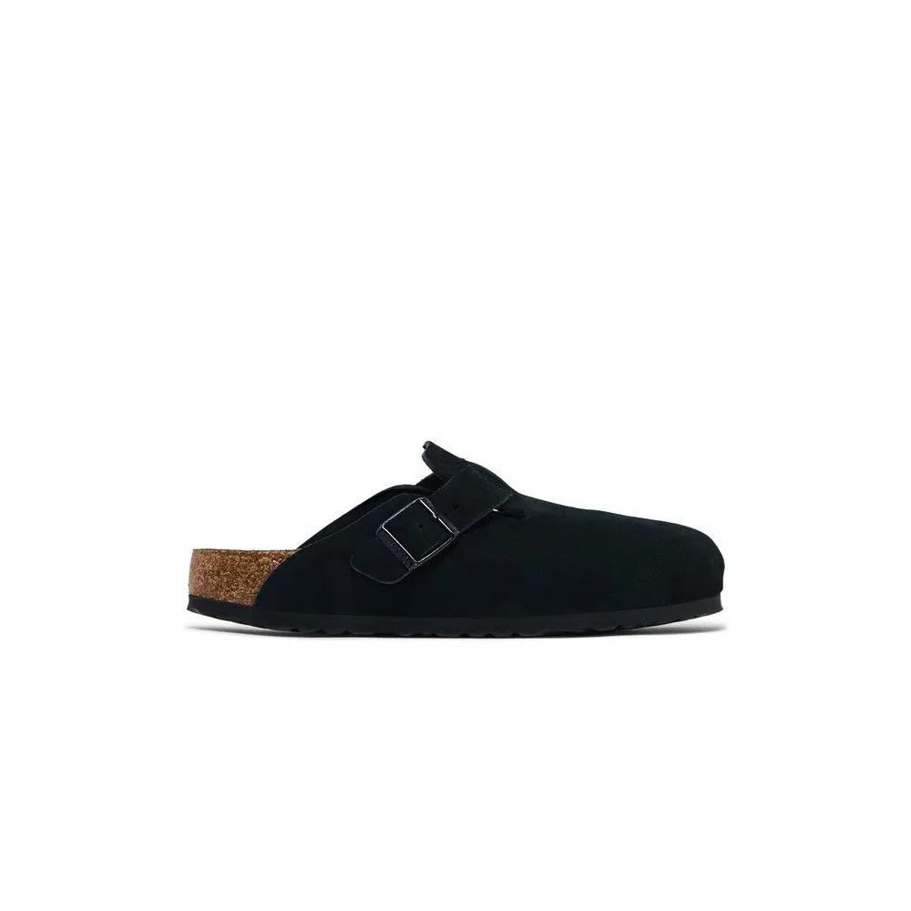 Кроссовки Birkenstock Boston Soft Footbed Narrow 'Black' 1