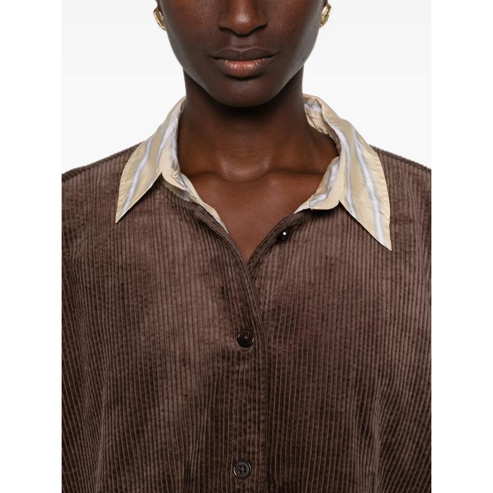 Peace corduroy button-up gilet 5