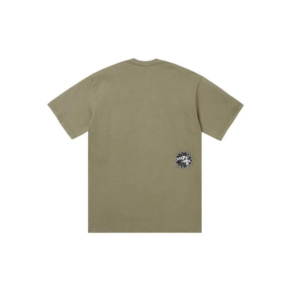 Футболки с коротким рукавом Supreme God Save Us Tee 'Light Olive' 2