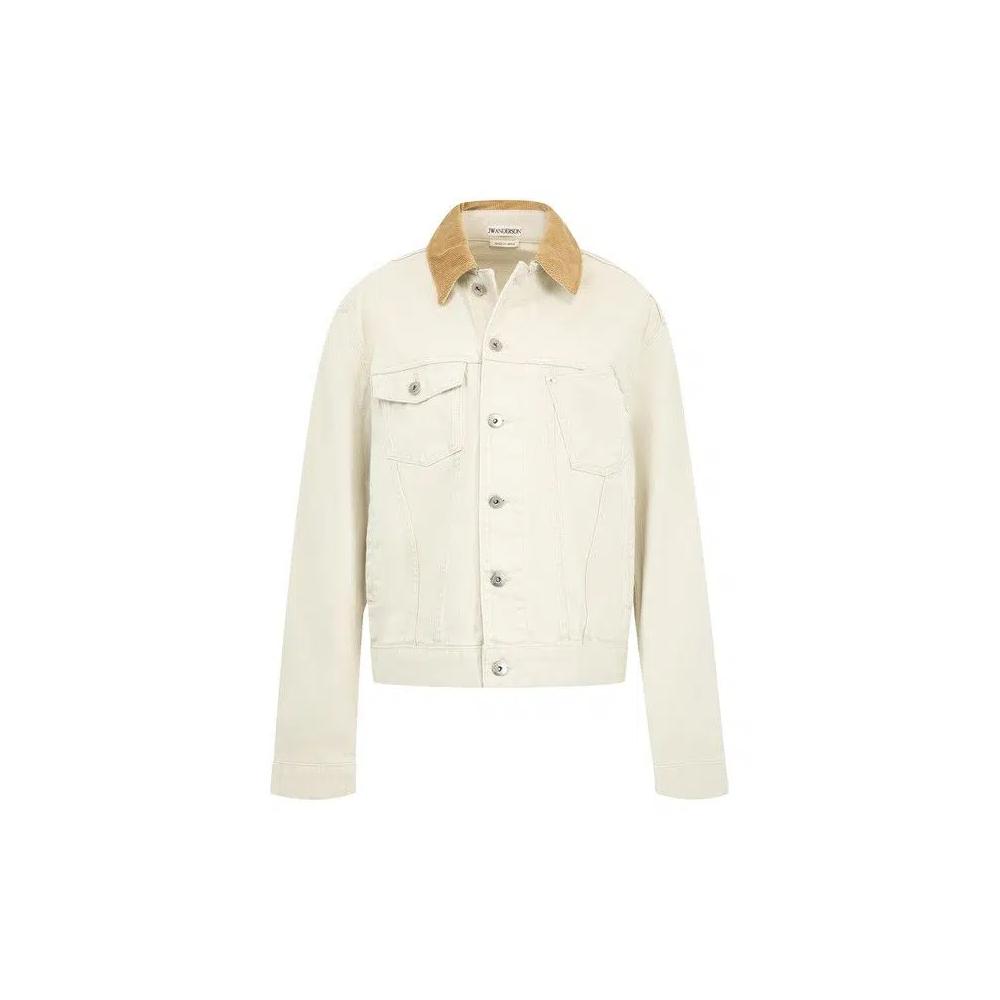 Куртки JW Anderson Corduroy Collar Jacket 'Ecru' 1