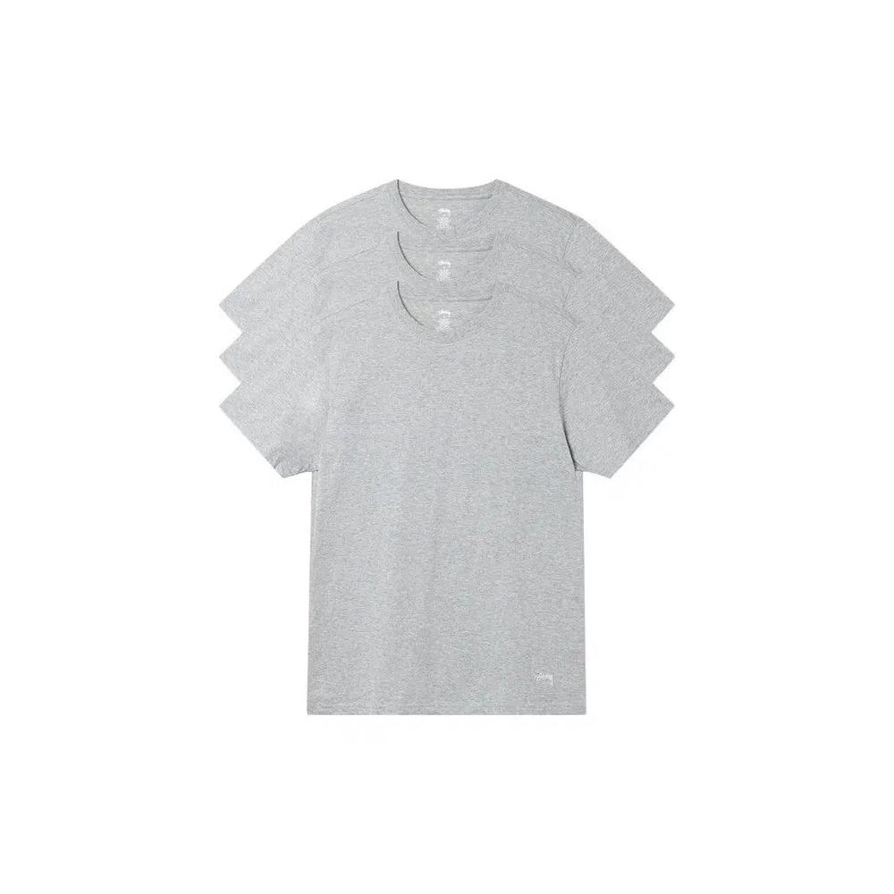 Футболки Stussy Undershirt (3 Pack) 'Grey Heather' 1