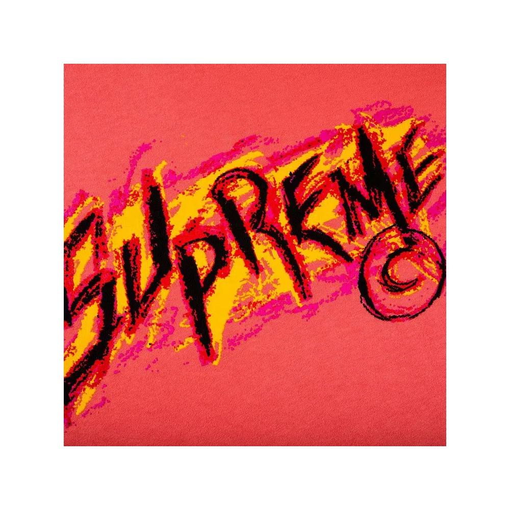 Футболки Supreme Scratch Tee 'Bright Coral' 2